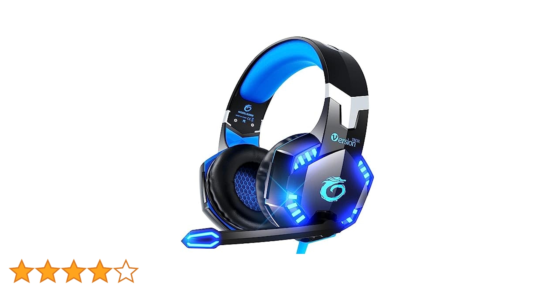 VersionTek ヘッドセット ps4 ゲーミング ヘッドホン 高音質 Amazon.co.jp: VersionTECH. ゲーミングヘッドセット PS4 ヘッド